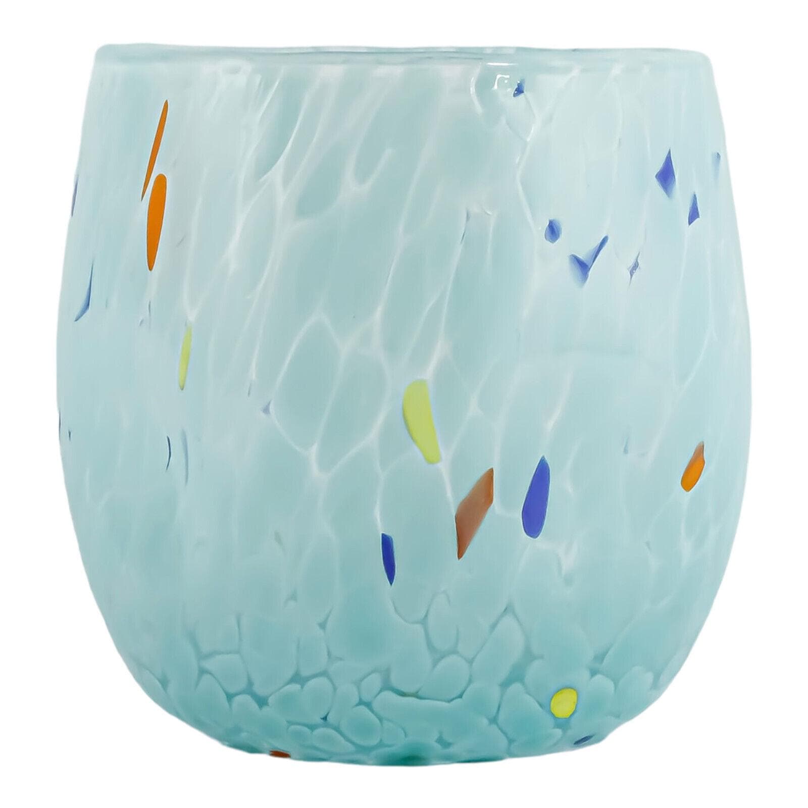 ムラーノガラスタンブラーセット：ミルフィオリ・ベネチアンアート