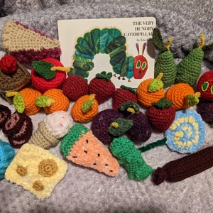The Very Hungry Caterpillar Crochet Play Set With Book