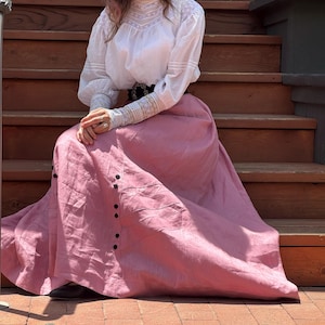 Custom Reproduction Edwardian Walking Skirt | 9-Gore 1908 Skirt