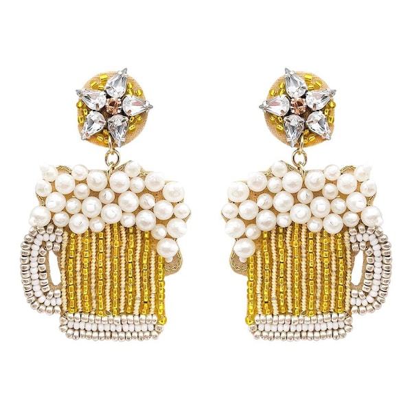 Beer Can Earrings Etsy