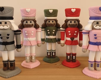 Cascanueces impreso en 3D para decoración navideña