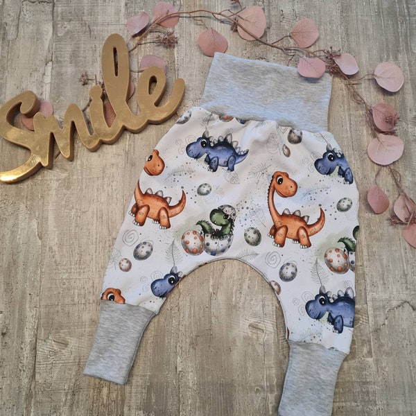 Pumphose Babyhose Jungen Dinos