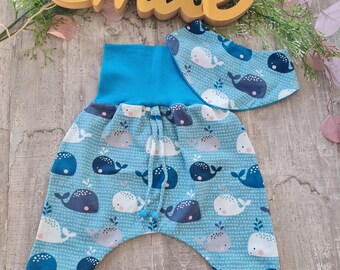 Compra ahora pantalones bombachos con bufanda talla 62