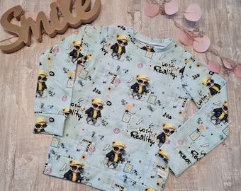 Camiseta/sudadera de manga larga para niño "Cool Bear"