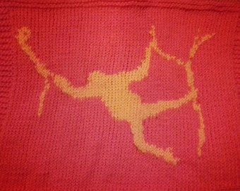Orangutan knitting/cross stitch pattern