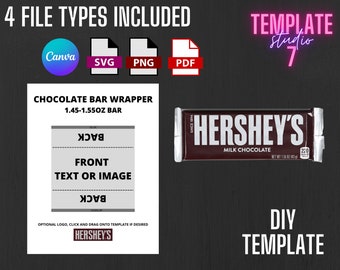 Hershey Bar Wrapper - Etsy