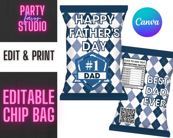 Editable Father s Day Chip Bag Printable Father s Etsy Canada Editable Father s Day Chip Bag Printable Father s Etsy Canada