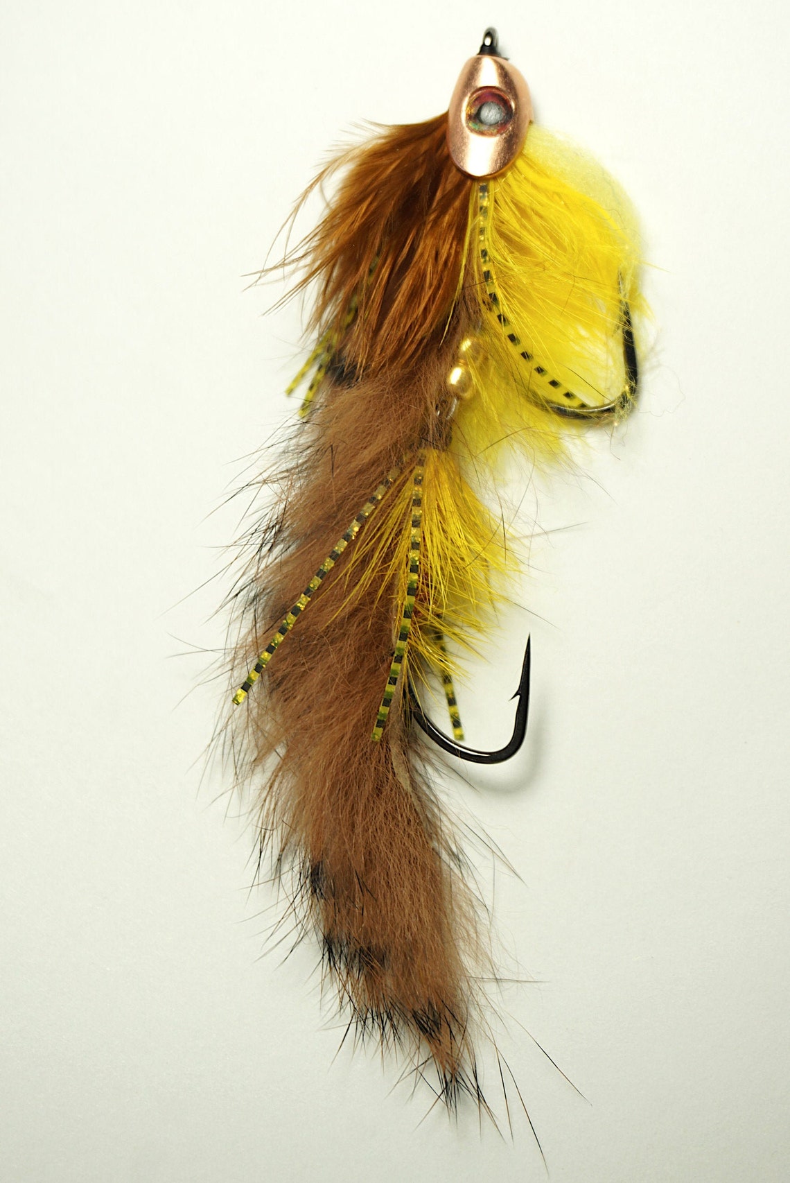 Baby Brown Trout Streamer Etsy