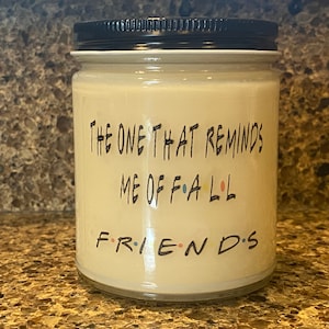 FRIENDS CANDLE Novelty Banana Nut Bread Scented Candle For The FRIENDS Fan In Your Life