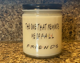 FRIENDS CANDLE Novelty Banana Nut Bread Scented Candle For The FRIENDS Fan In Your Life