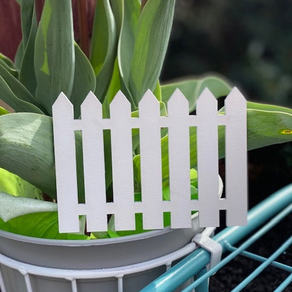 Picket Fence Decor Etsy