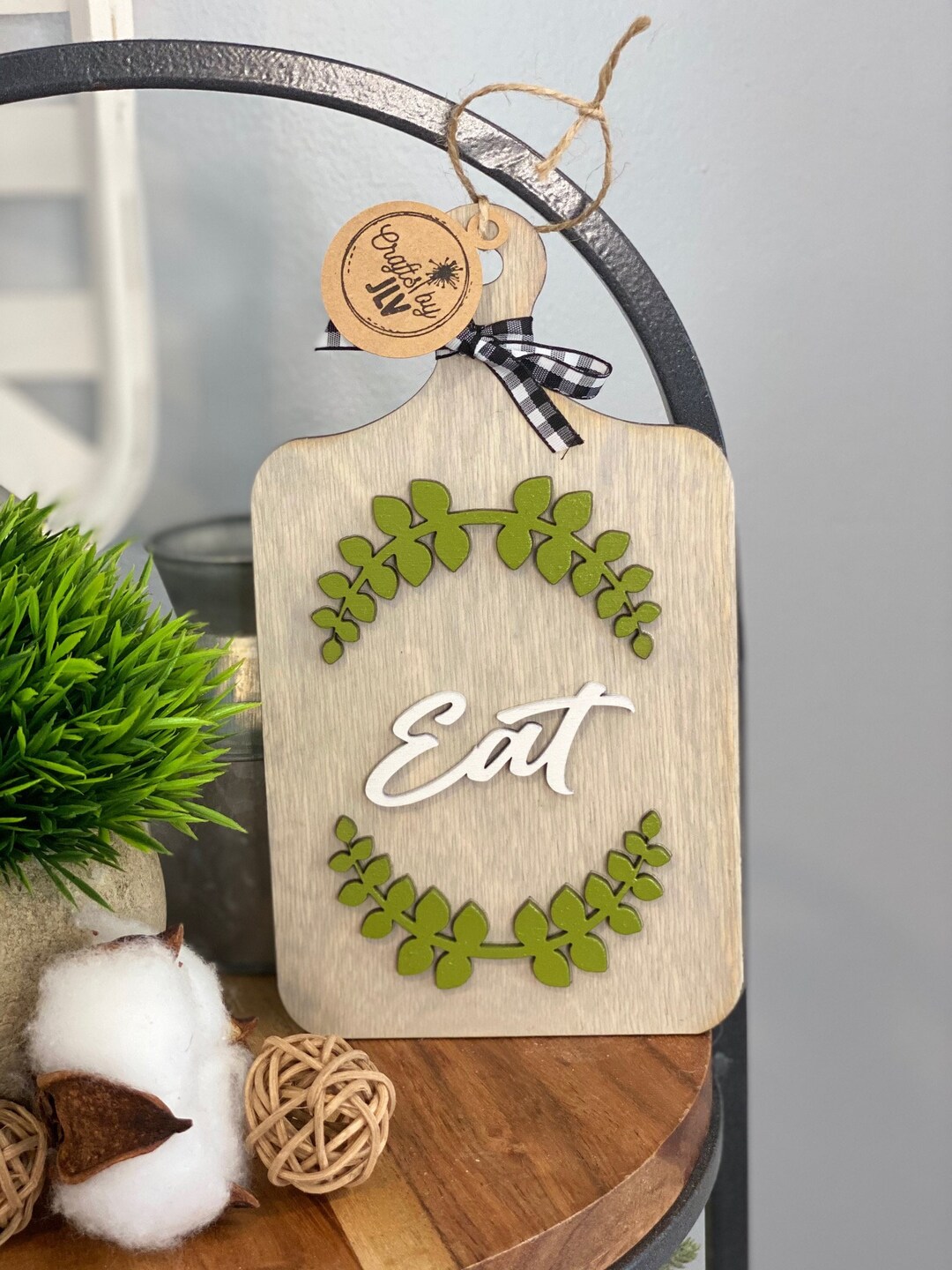 Mini Cutting Board Eat Cutting Board Farmhouse Decor Farmhouse Signs