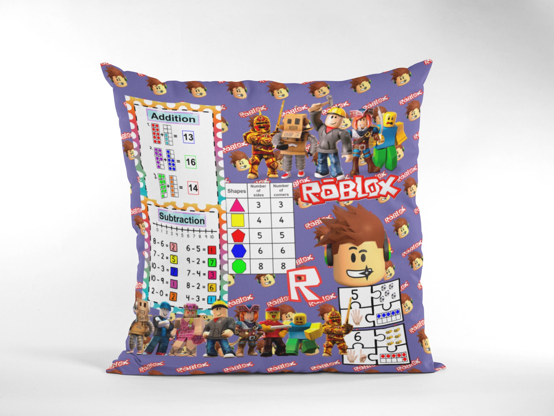 Roblox Learning Pillow Etsy