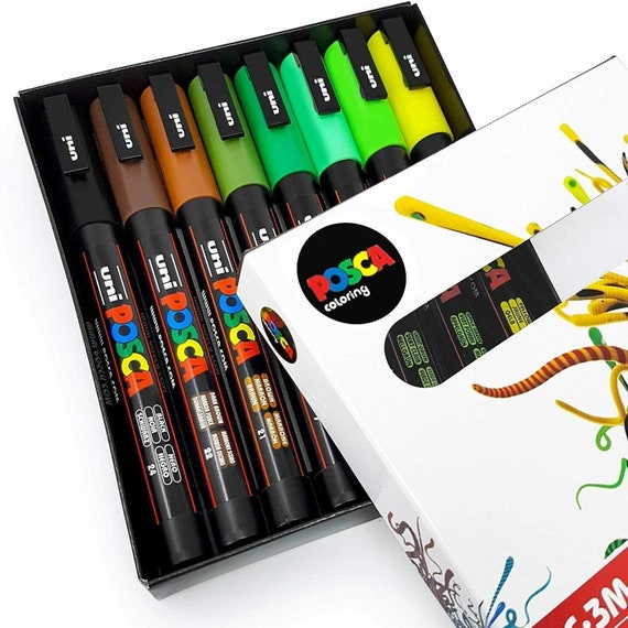 Uni Posca Marker Pen Set of 24