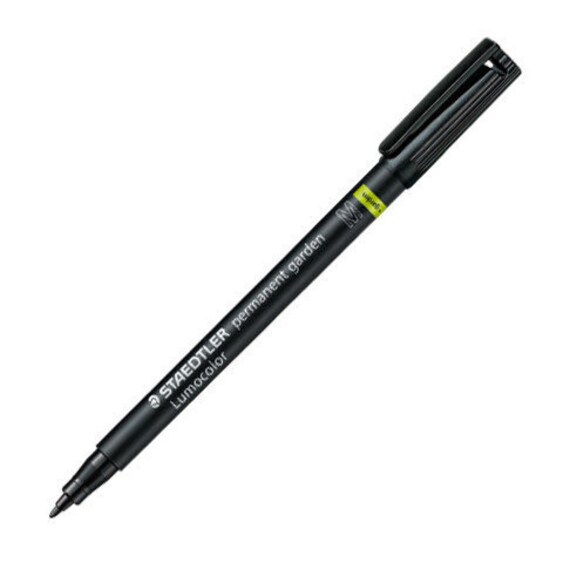 2 Garden Marker Pens STAEDTLER Permanent Outdoor Marker BLACK Etsy