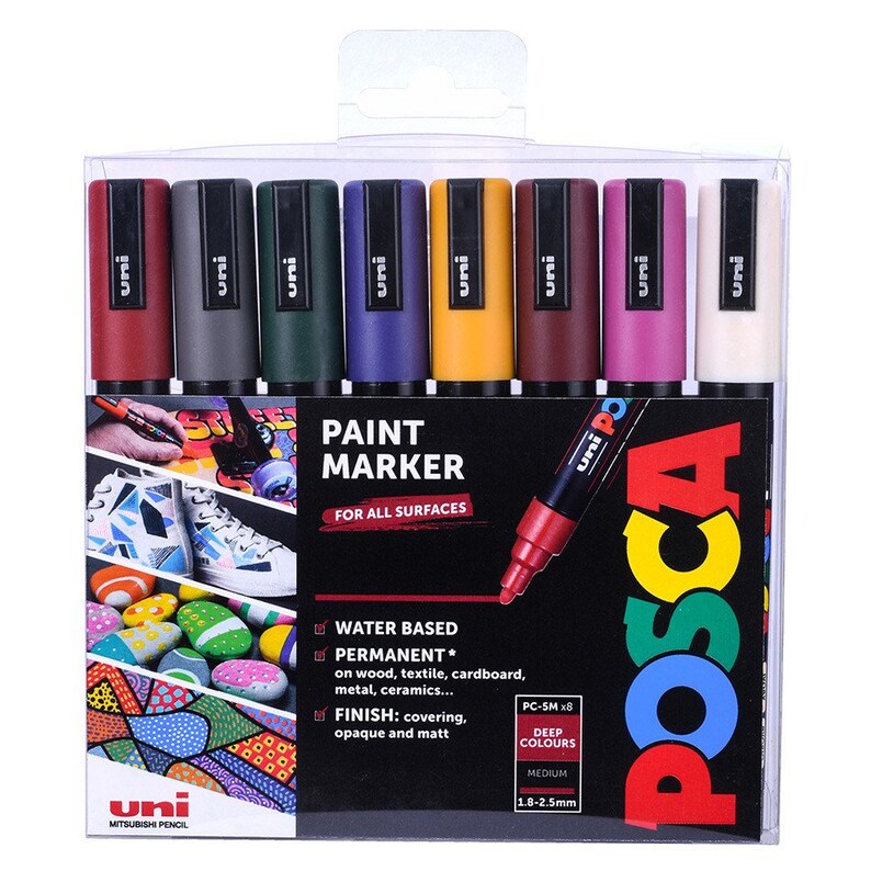 Posca Pen Colour Chart