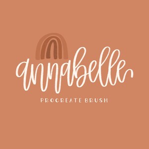 Annabelle Procreate Brush, Procreate tool for digital artists, digital art tools, procreate program, Instagram graphic tools, procreate user