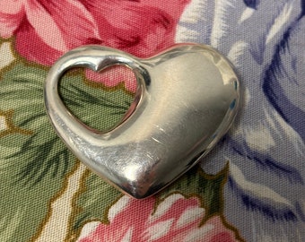 Sterling silver Heart charm