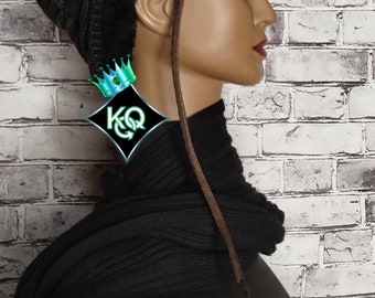 Smoky Agate AMARION Crown Forms™ — Sleek™ Extended | Architectural Support for Braids, Locs & Twists | Elevated Styling Foundation