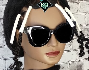 AMARION Crown Forms™ — Sleek™ | Controlled Foundation for Braids, Locs & Twists | Ivory | Structured Natural Hair System