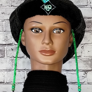 Jade Mini Loc Jewelry – Colorful Dread Wraps – Small Loc beads – Boho Hippie Fairy Hair – Faux Dread Hair Wraps - Loc & Braid Jewelry