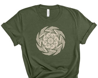 Norse Raven T-Shirt - 100% Cotton Unisex Graphic Tee