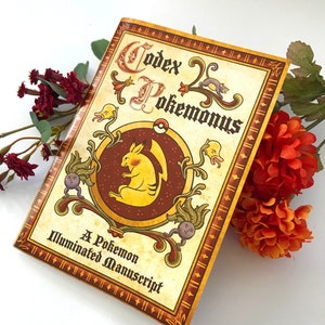 Pokemon Illuminated Manuscript Medieval Pokemon Book image 1