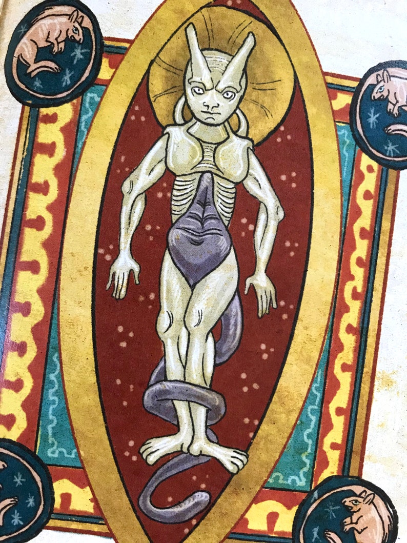 Pokemon Illuminated Manuscript Medieval Pokemon Book image 7