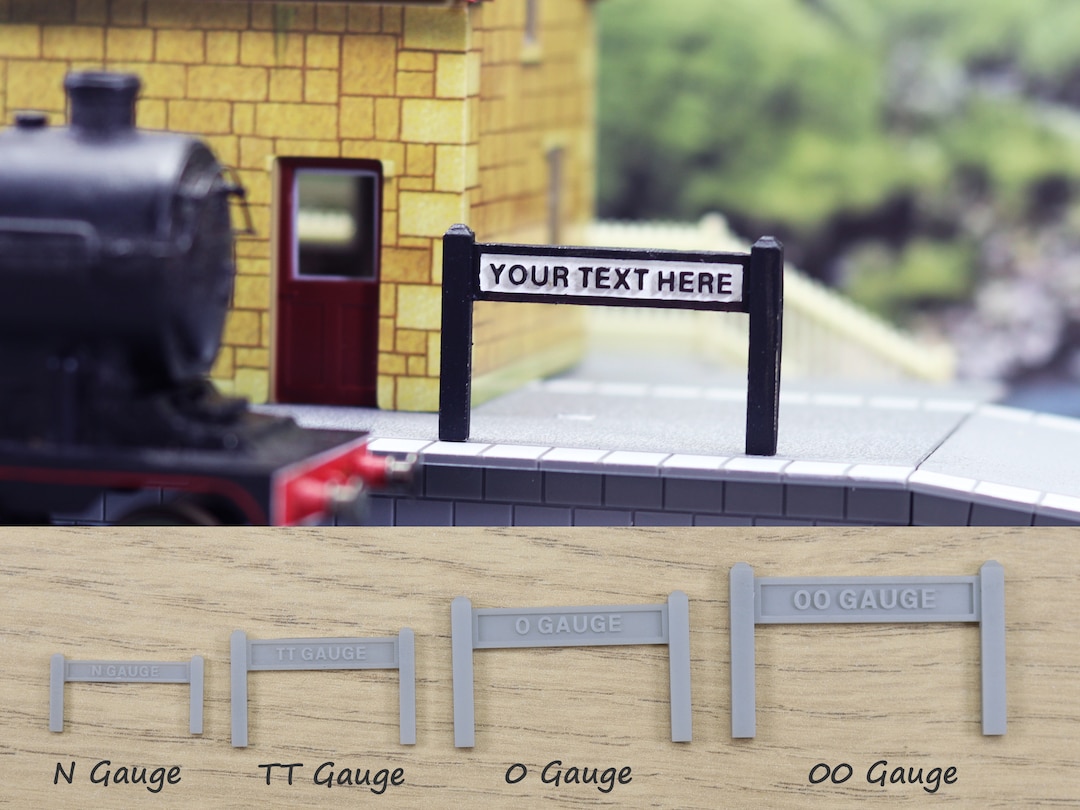 Negozio online 00 scale signs 00 gauge Road signs scenic detailing ...