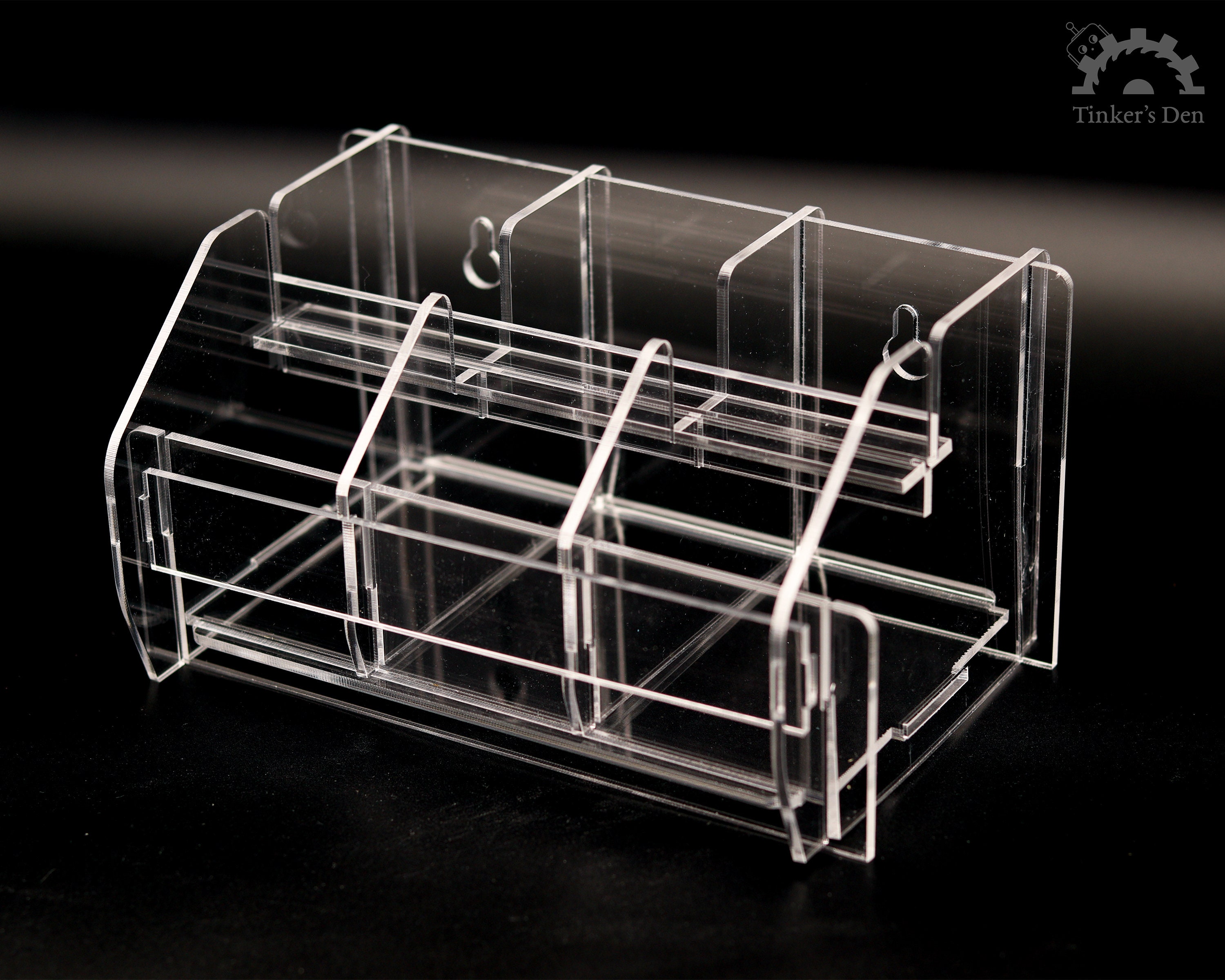 Sticker Roll Holder Acrylic Sticker Dispenser Wooden Etsy