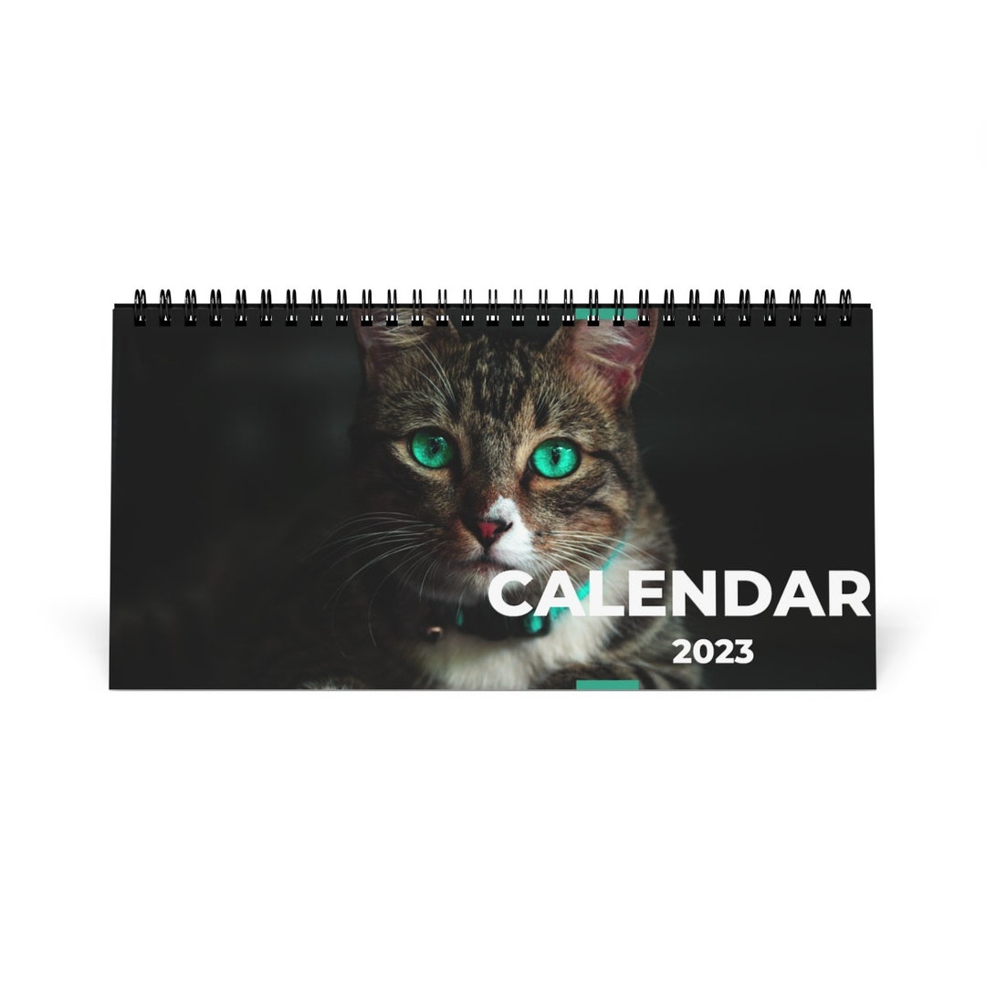 2023 Bureaukalender Kattenkalender 2023 Kalender Kat Moeder Etsy België