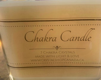 Velas Chakra en frascos de 15 oz