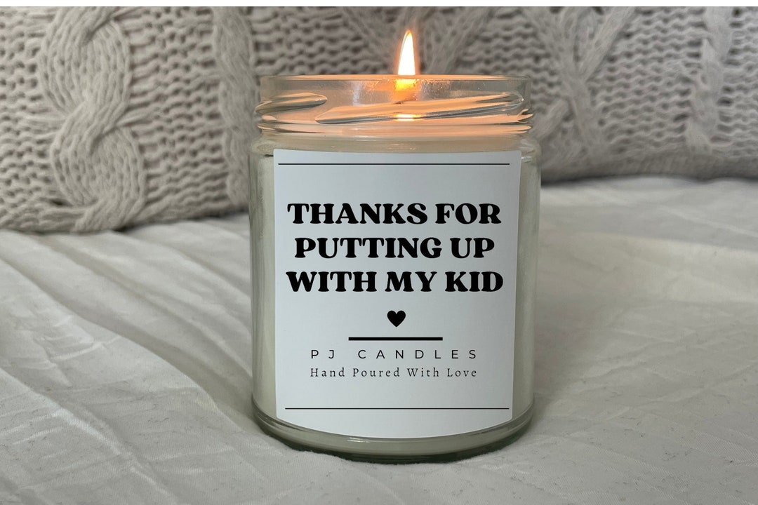 Thanks for Putting up With My Kid Daycare Teacher Gift Teacher ...