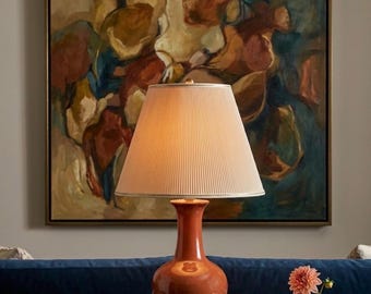 Vintage Bronze Ginger Jar Lamp