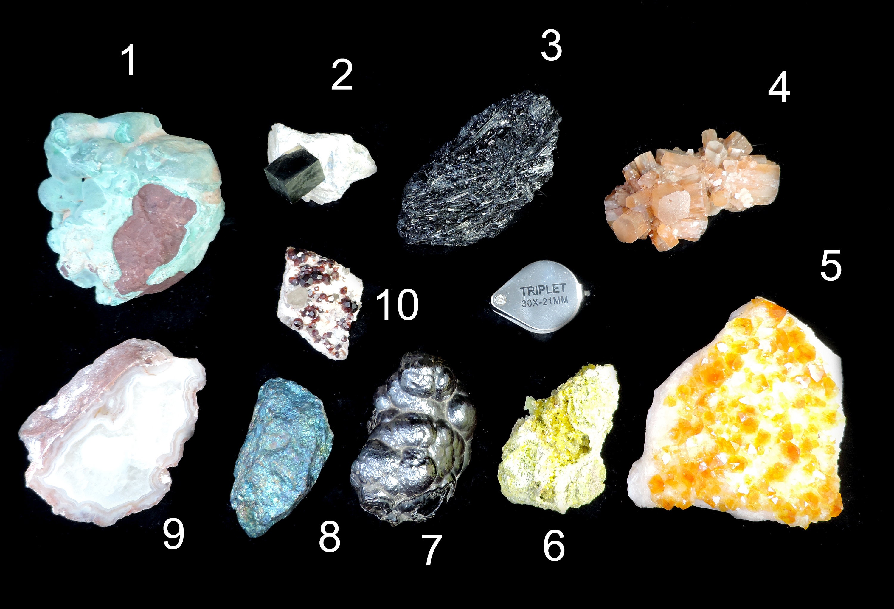 COLLECTION PACK - Ultimate Starter Pack With 10 Mineral Specimens