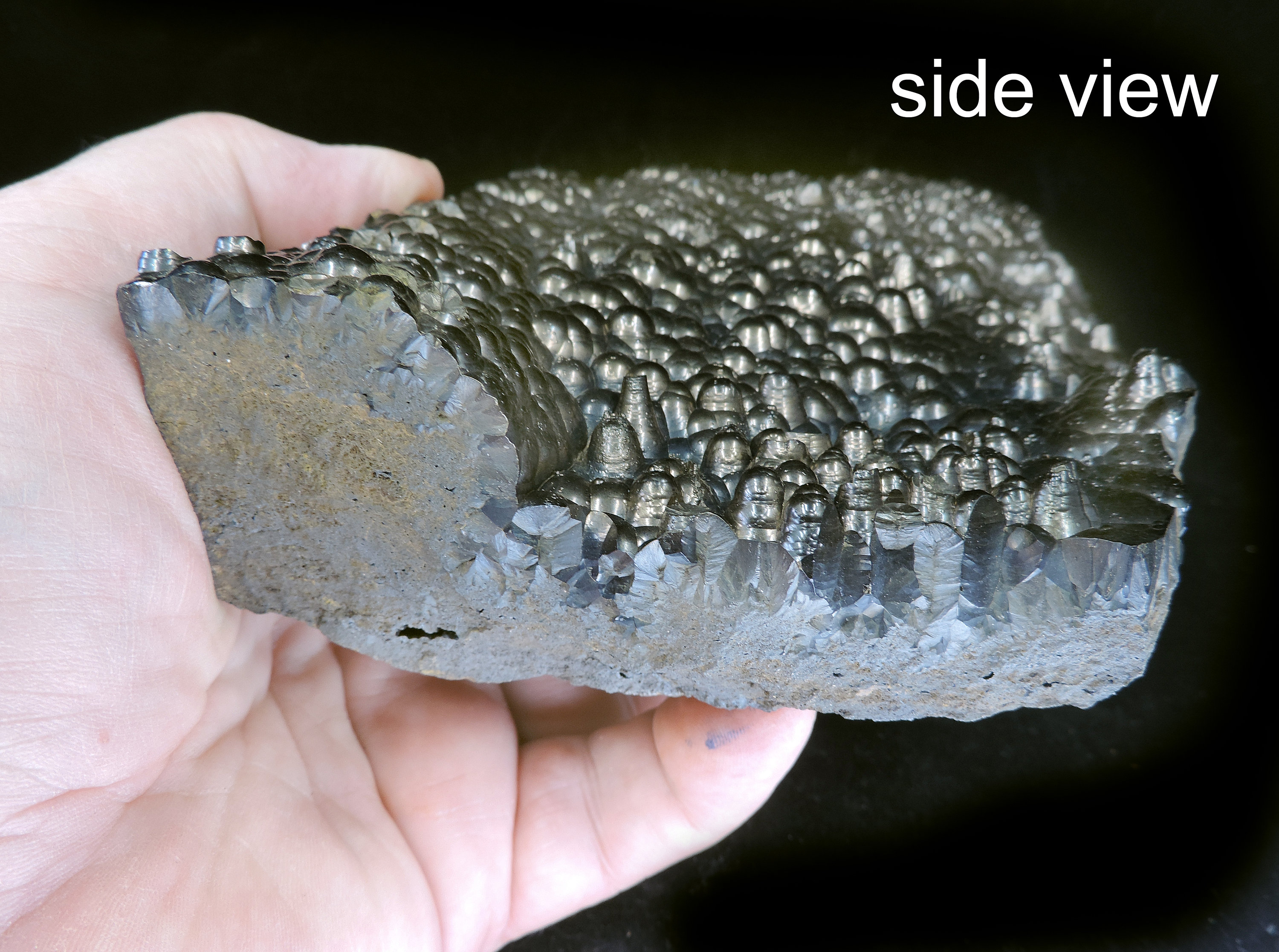 Botryoidal Form Image Amazing Large 'golden Hematite' Specimen Showing Sculptural Botryoidal ...