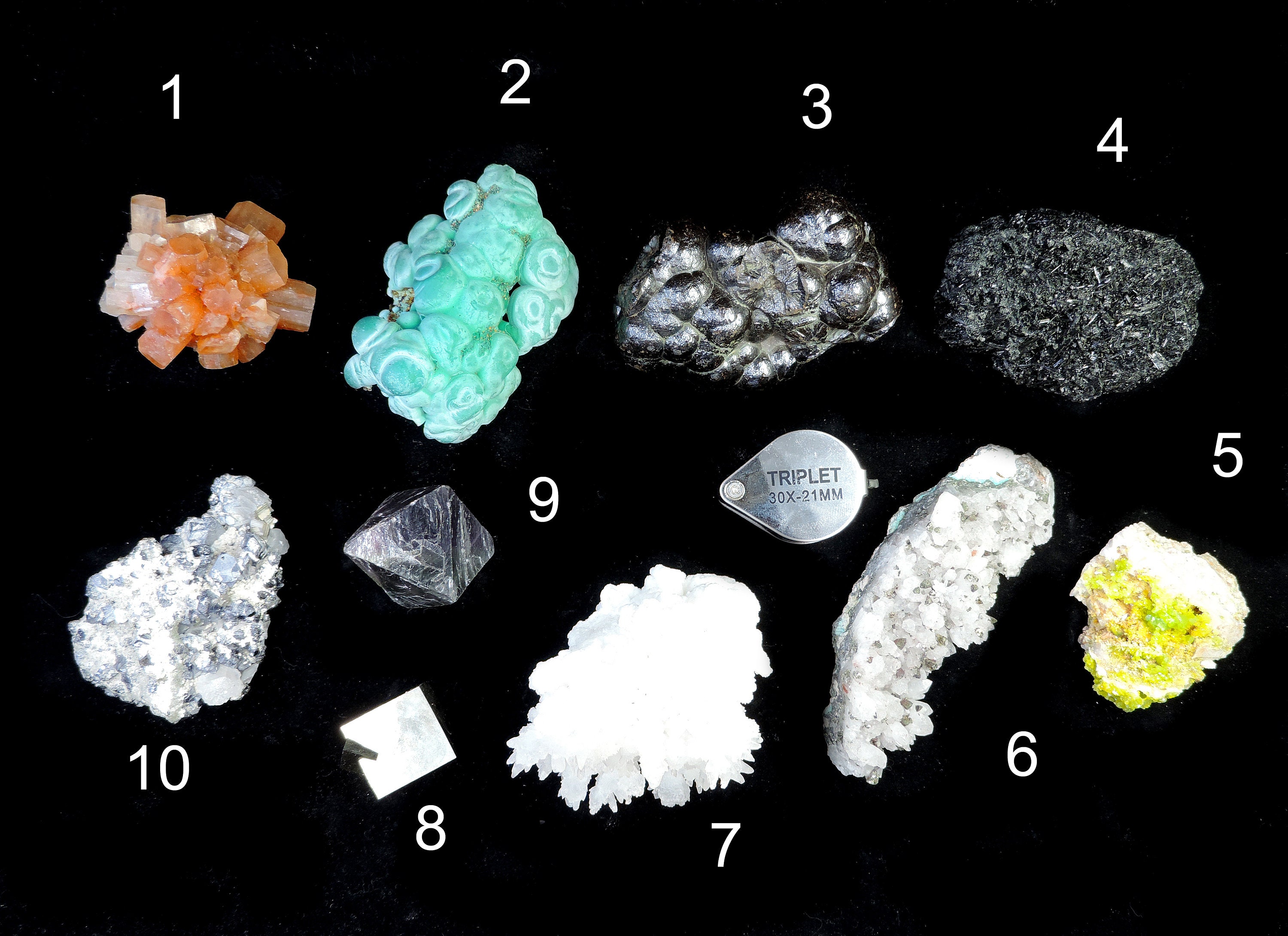COLLECTION PACK - Ultimate Starter Pack With 10 Mineral Specimens