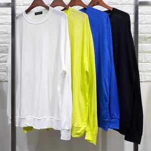 Woman’s Summer Sheer Cotton Sweatshirts