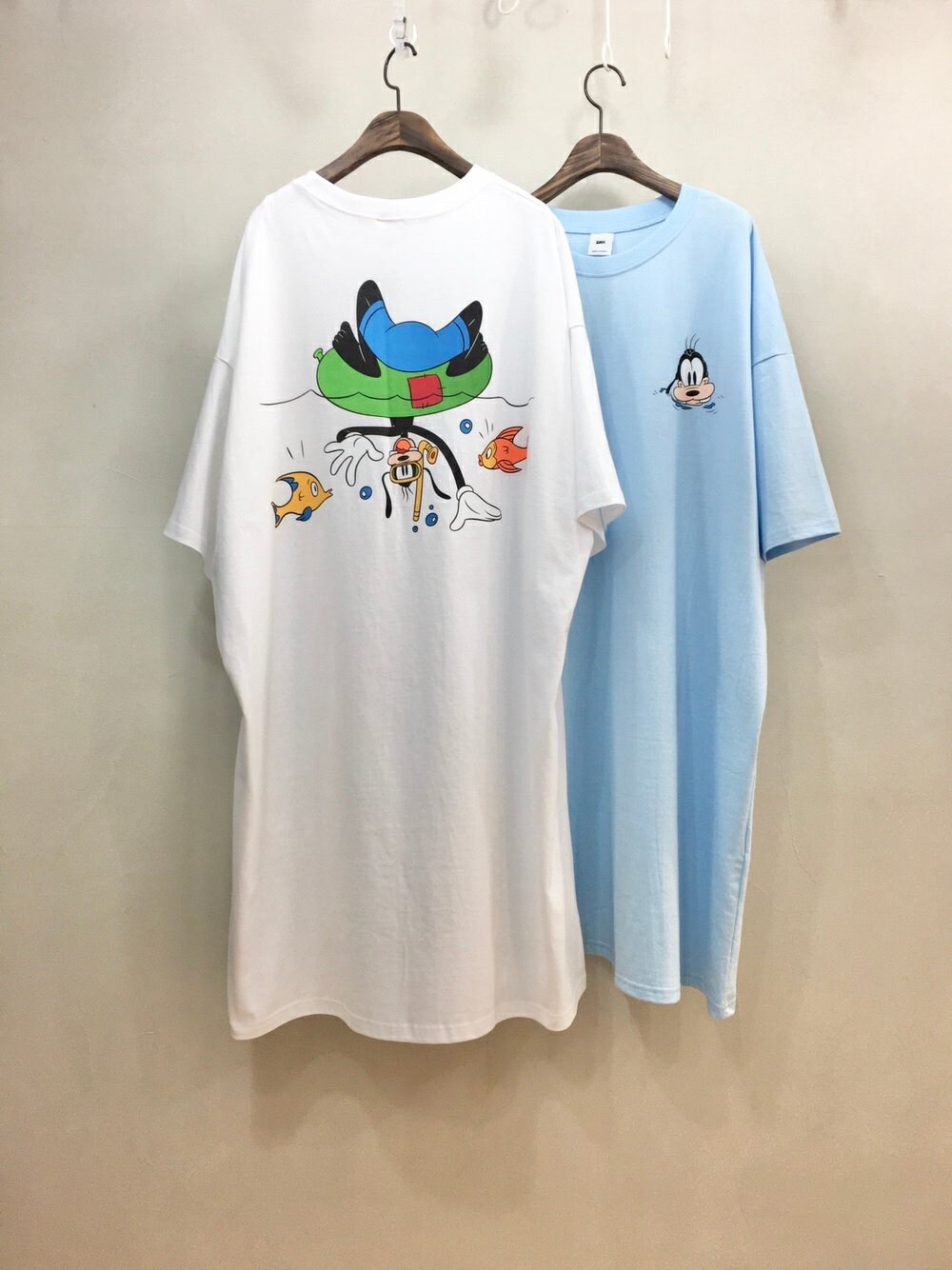 Disney licensed Goofy Summer Long T shirts Dress 100% Cotton | Etsy