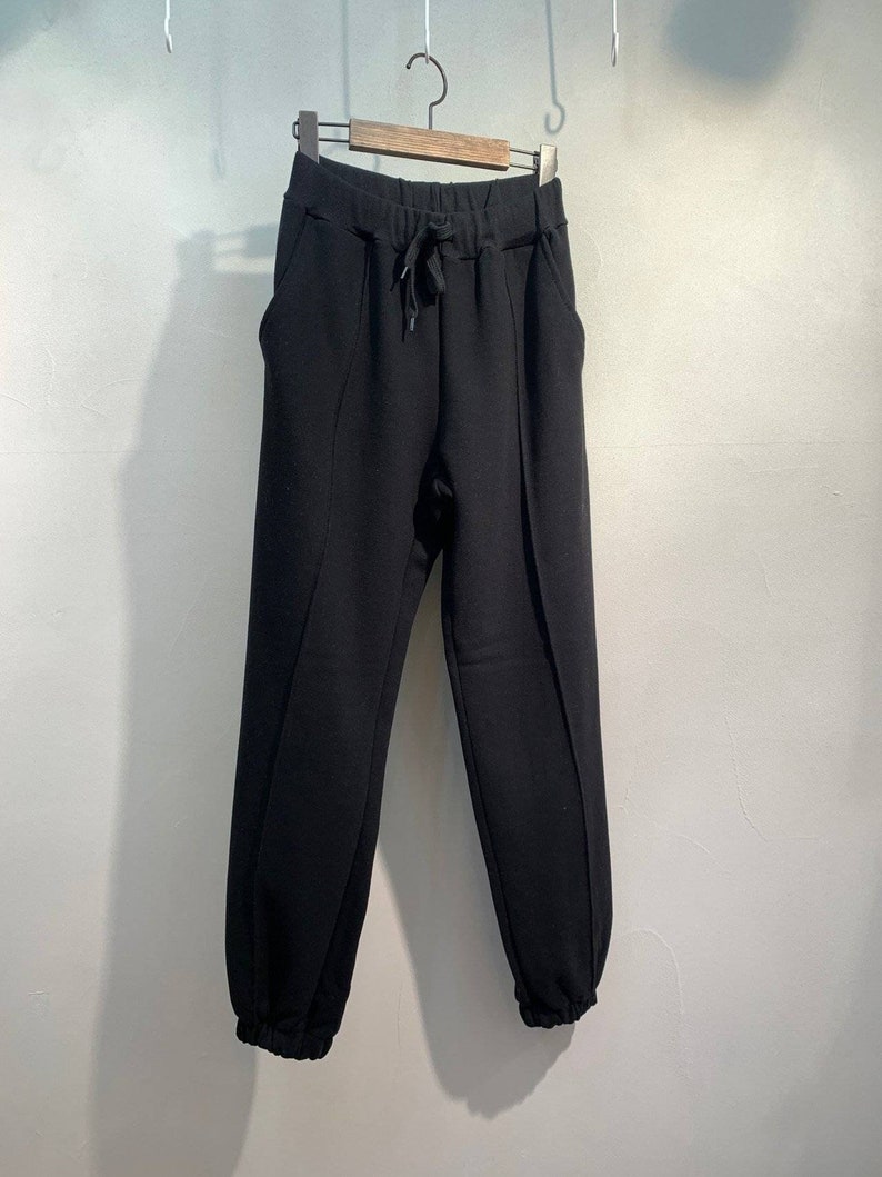 Women's Thick Cotton Fleece Sweatpants with relaxed fit | Etsy