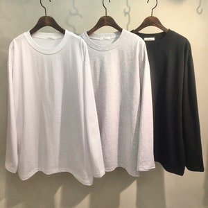 Women’s Everyday Soft Basic Cotton Long Sleeve Top
