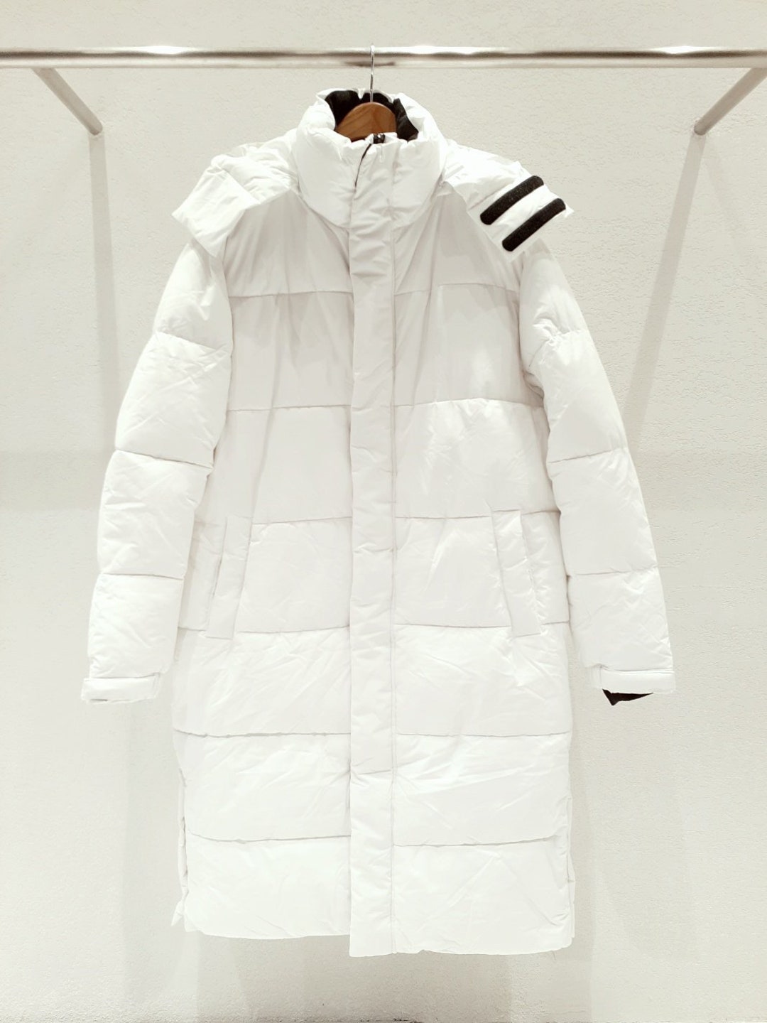 【Anyone more】Wiki Wellon Hoodie Long Padding Unisex Wellon Long Padding Hoodie Jacket (limited Edition