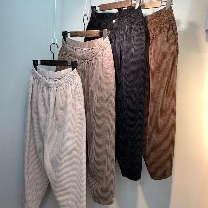 Korean loose pants women etsy