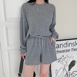 Women’s Loose fit Everyday Hajji Top and Shorts Set