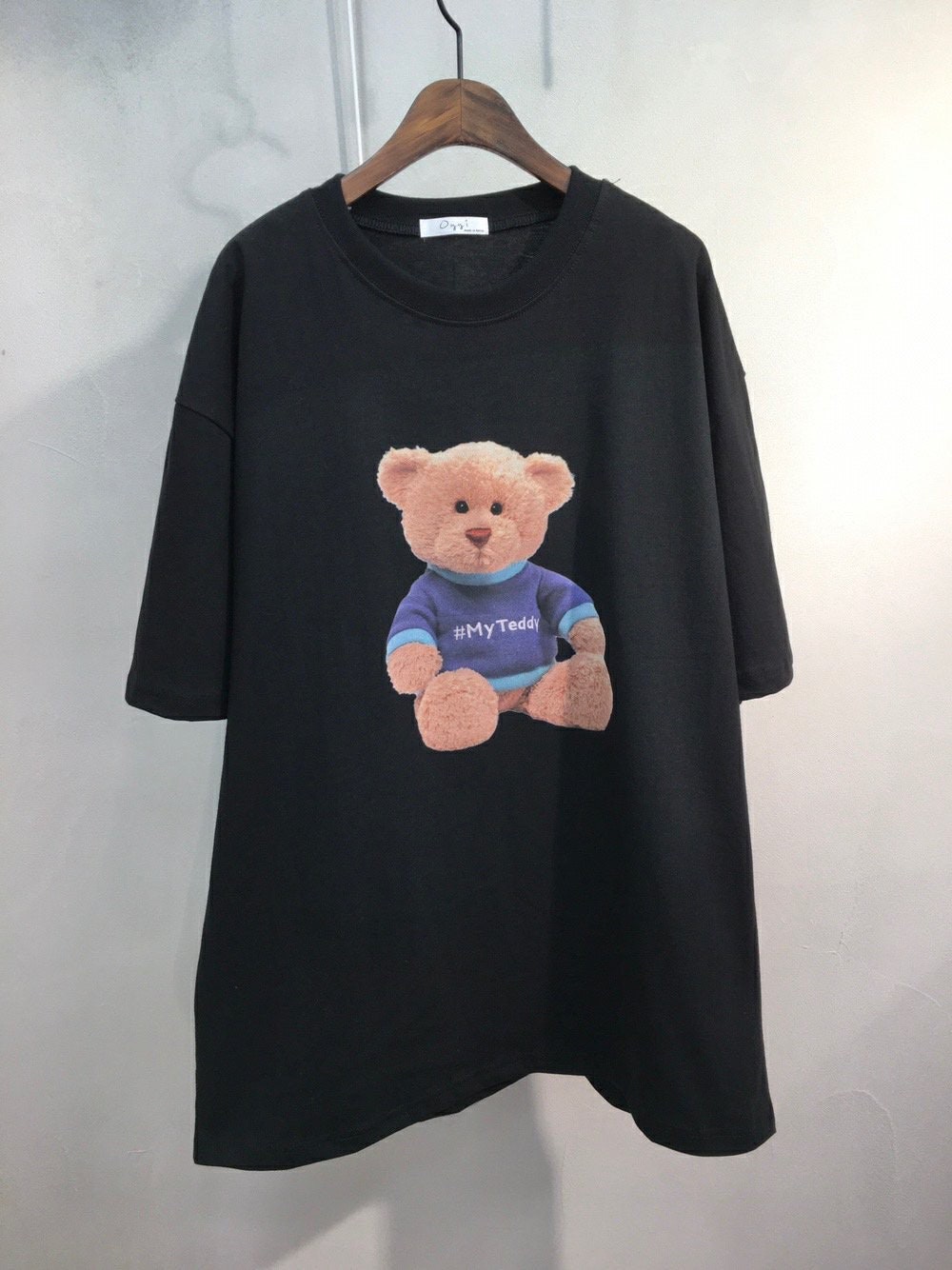 Teddy Bear Print Long length T shirts | Etsy