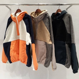 Gender-Neutral Three Colors Dumble Mountain Anorak for Fall and Winter Outdoor activities