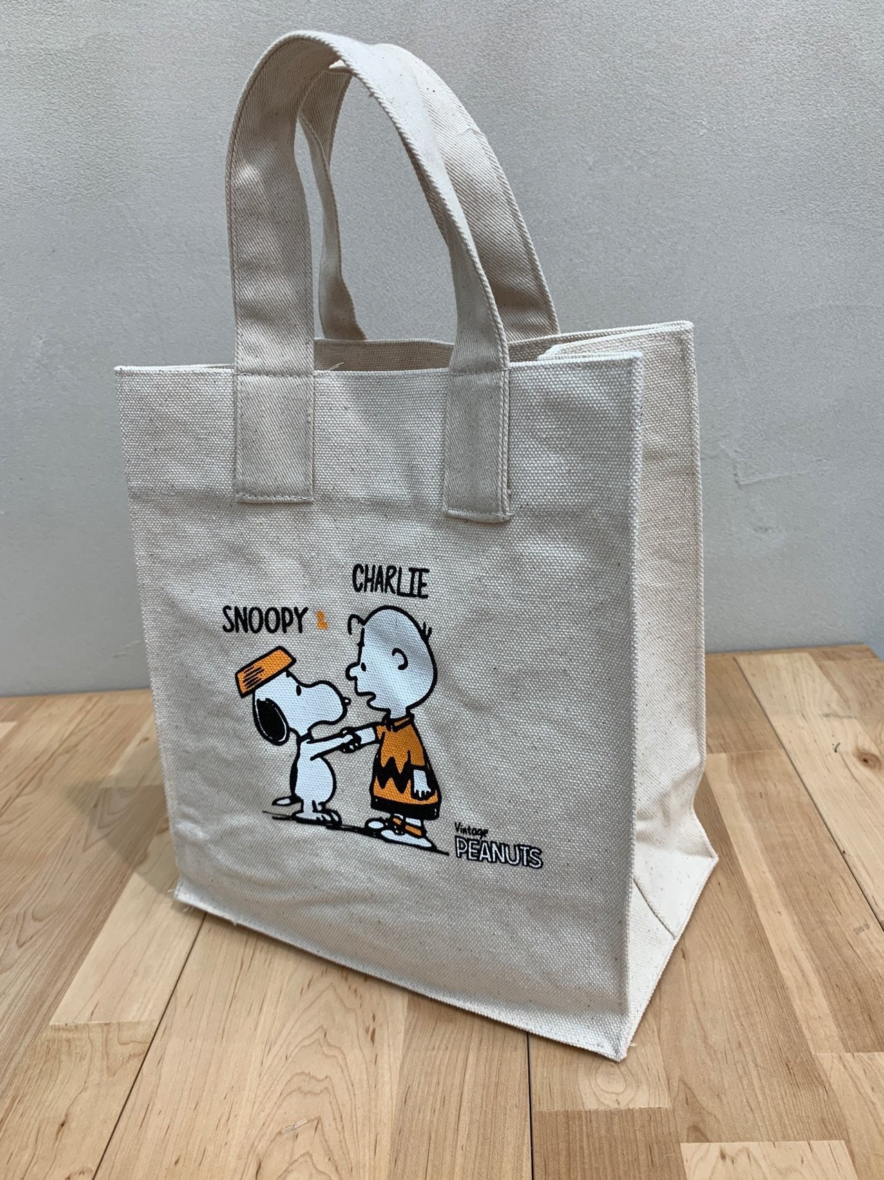 Take Care Earth Snoopy Tote  Snoopy Cartoon Canvas Tote Bag