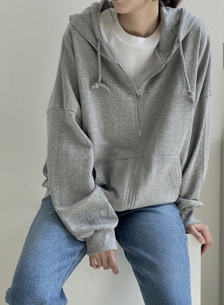 Womens Sweat Cotton Full Zipup Loose Fit Hoodie for SS - Etsy
