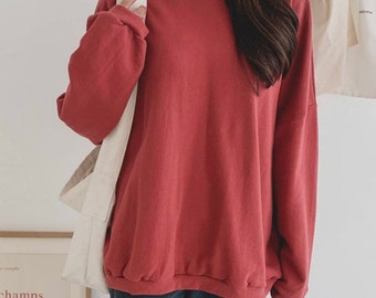 loose fitting women's sweatshirts