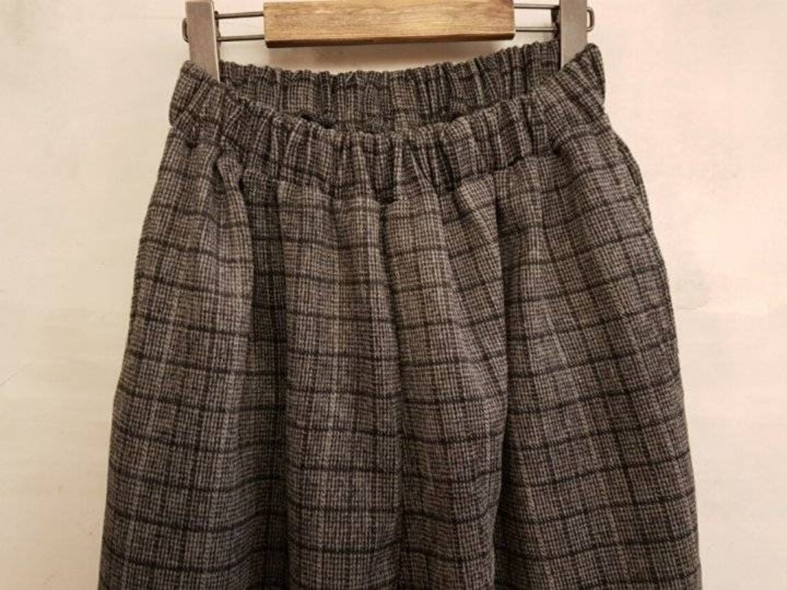 Women's Soft and Warm Plaid Acrylic Woolen Pants for - Etsy